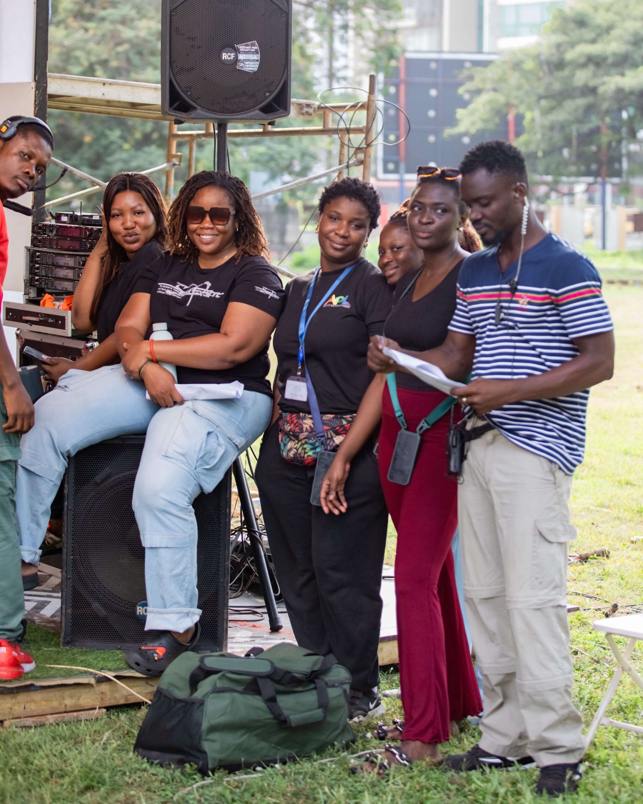 APL production crew behind the scenes